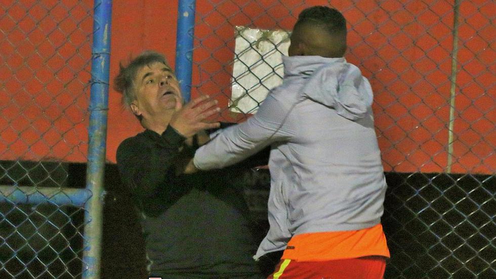 Sport Huancayo: Delantero agredió al entrenador Marcelo Grioni por alinearlo pocos minutos
