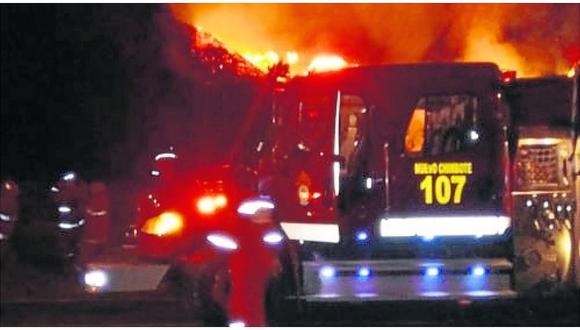 Incendio forestal causa alarma en Samanco