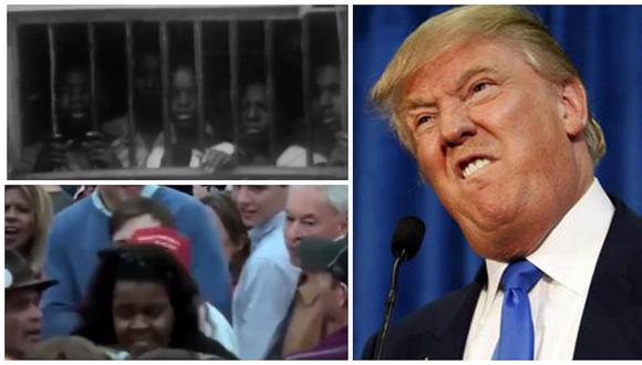 Facebook: Comparan mítines de Donald Trump con época del racismo en los 50’s