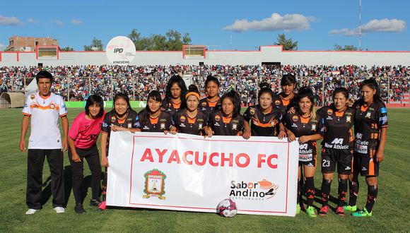 Equipo femenino de Ayacucho FC la quincena viaja a nacional
