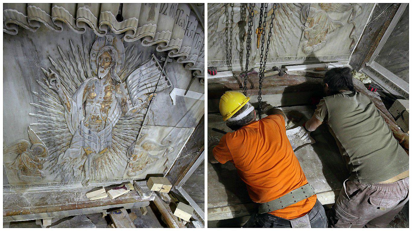 Jerusalén: estas son las revelaciones en apertura del Santo Sepulcro (VIDEO)