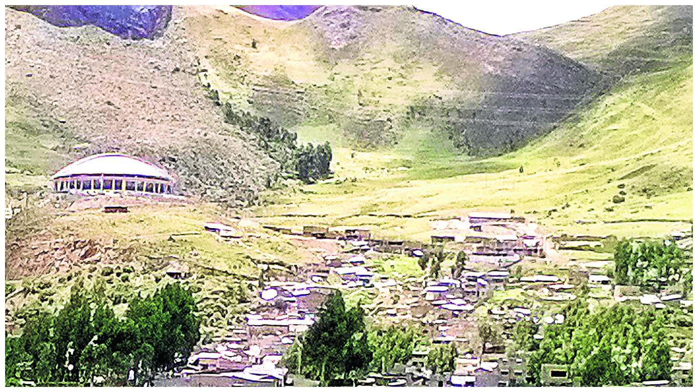 Advierten problema de límite de tierras  entre Sacsamarca y San Gerónimo