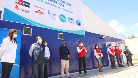 Cajamarca:  el establecimiento médico brindará una atención eficaz a pacientes COVID-19 con distintos niveles de afectación.