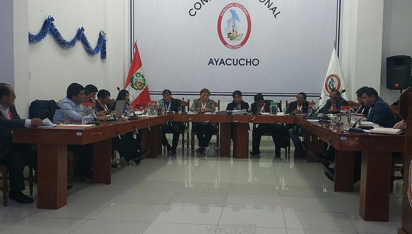 Hoy disputarán presidencia del Consejo Regional de Ayacucho 