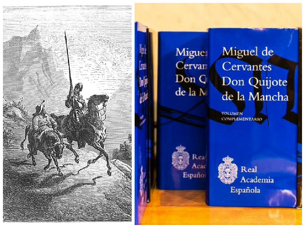 La RAE publica una "monumental" edición del "Quijote" en dos volúmenes