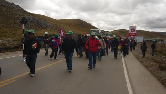 Trabajadores de Doe Run  podrían bloquear Carretera Central en Fiestas Patrias 