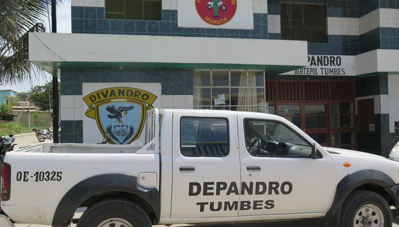 Tumbes: ​Agentes detienen a presunto vendedor de droga en el centro poblado Andrés Araujo 