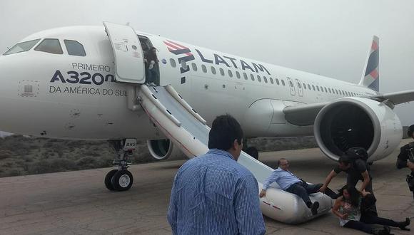 Descartan amenaza de bomba en avión que aterrizó en Arequipa