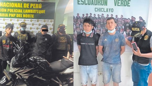 Dos hampones, entre ellos un adolescente, son detenidos en una casa de La Paradera. Tenían motocicleta del agraviado y televisores.