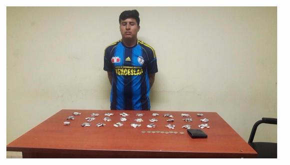 Huanchaco: Intervinenen a hombre con más de 200 ketes de PBC