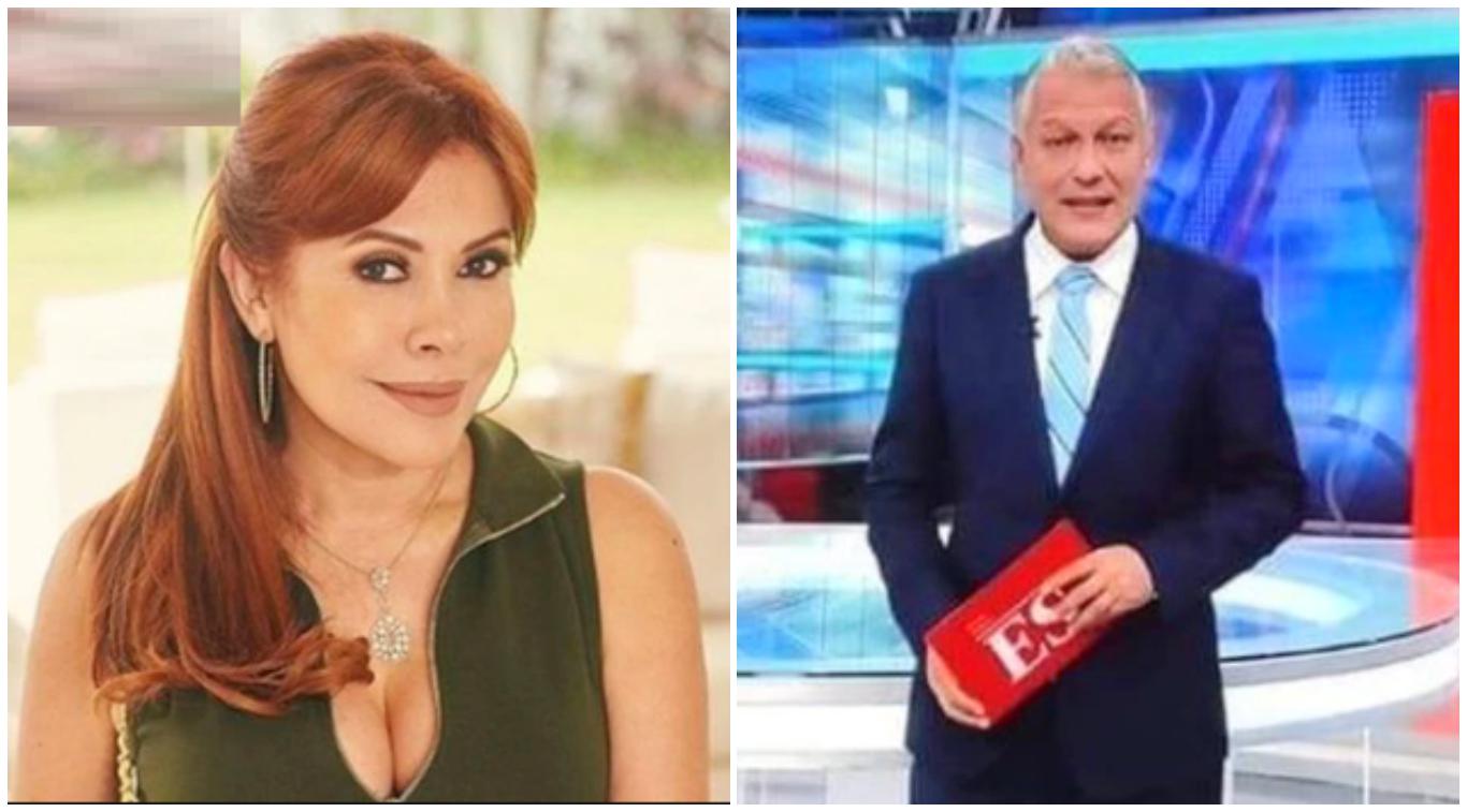 Magaly Medina celebra el regreso de Gunter Rave como conductor de TV. (Foto: Instagram/América TV)