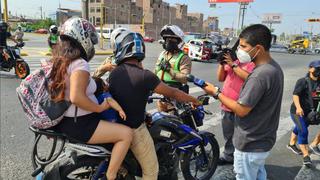 Defensoría indica que propuesta para prohibir motos con dos pasajeros debe estar basado en criterios técnicos