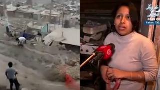 Vecinos de Chorrillos afectados tras aniego: “Mi cocina, lavadora y refrigeradora están bajo tierra”