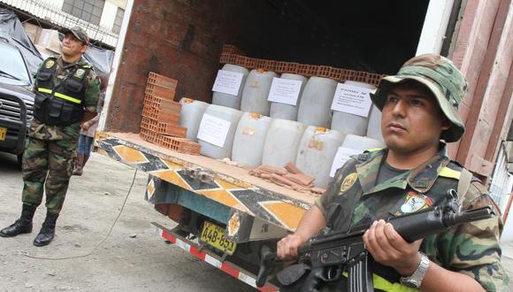 Trasladan a Lima 3 toneladas de droga decomisada en Piura