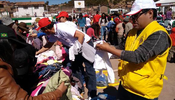 Cusco: 700 familias se beneficiaron con apoyo humanitario