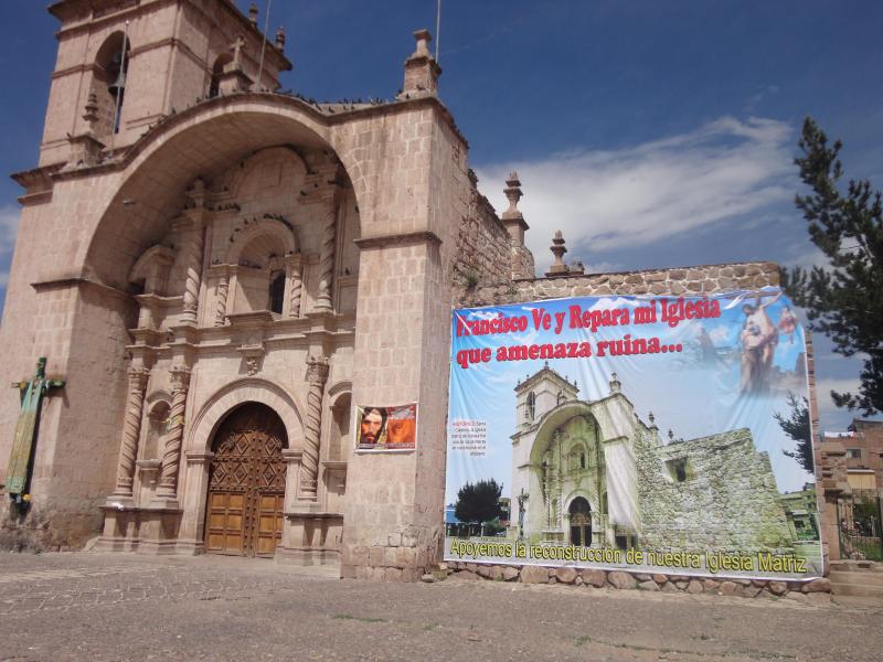 Juliaca: Realizarán teletón para mejorar infraestructura de iglesia