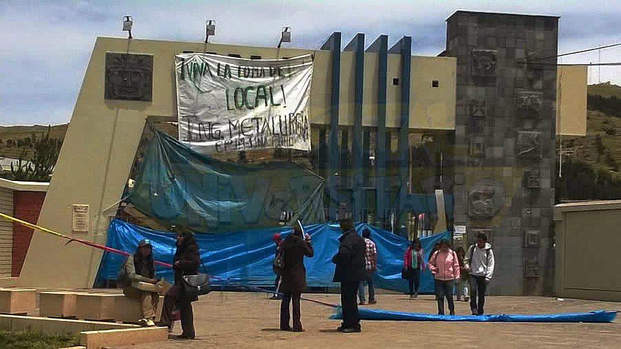 Evalúan intervención de fuerzas policiales en la Universidad Nacional de Altiplano