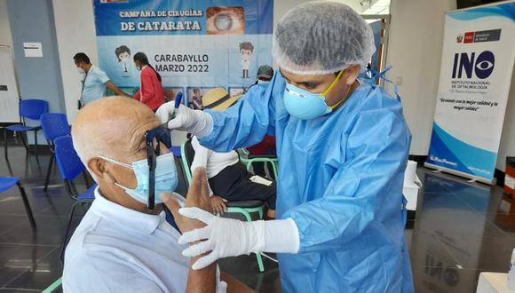 El INO realizará una campaña gratuita de examen oftalmológico dirigido a mayores de 60 años, en el Cercado de Lima. (Foto: Minsa)