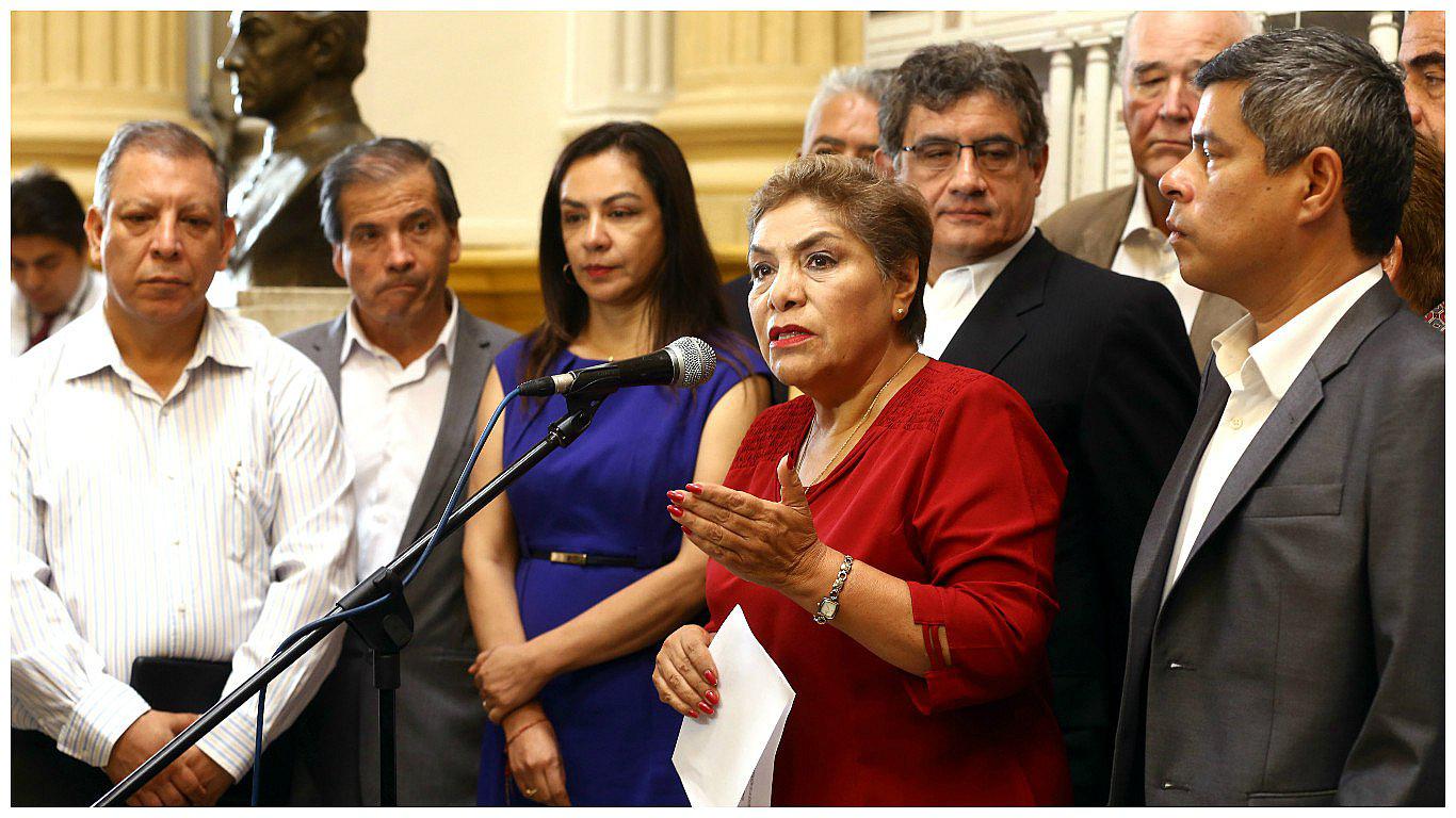 Luz Salgado: Interpelación a Martín Vizcarra se realizará el jueves 23 (VIDEO)