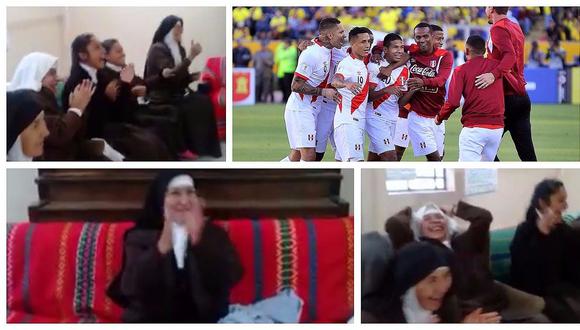 Selección peruana: Monjas de monasterio en Tarma también vibraron y gritaron los goles (VIDEO)