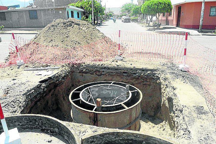 MVCS cambia alcantarillado en Palpa