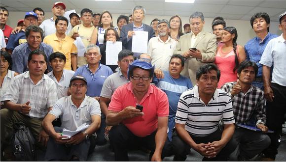 Huánuco: Productores de papa firman acuerdo con el Minagri