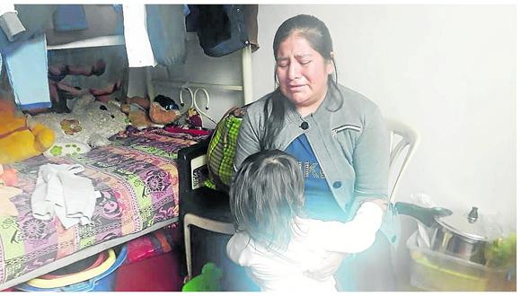 Huancavelicana lucha para devolverle la visión a su hijo de 2 años