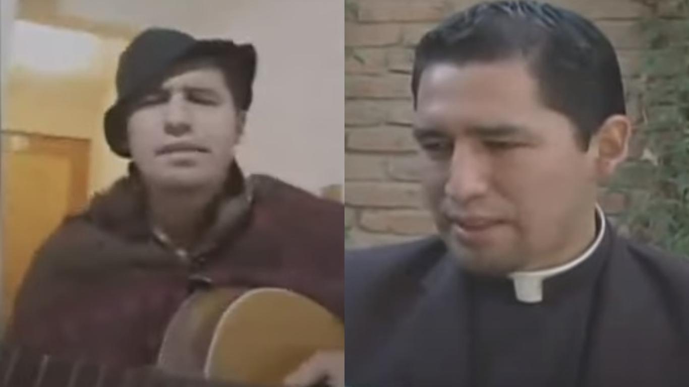 Sacerdote es sensación en Tik Tok con videos invitando a respetar la cuarentena. (Foto: captura video Noticias Bolivisión)