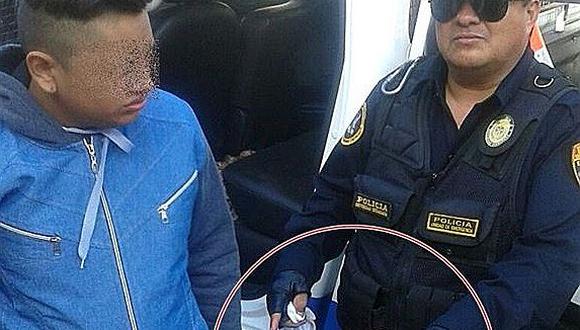 Trujillo: Menor de 17 años es detenido con un cuchillo 