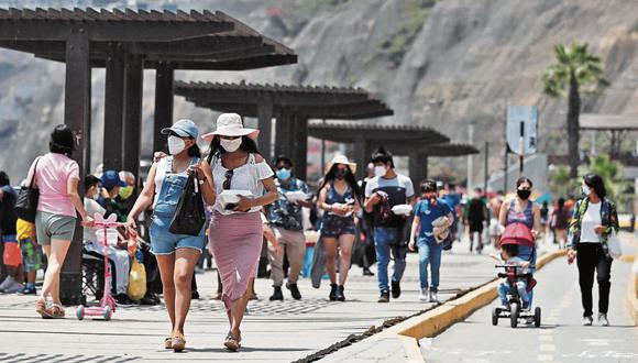 Alcaldes de Miraflores, Barranco y Chorrillos piden cierre de playas para evitar contagios de COVID-19. (Foto: GEC)