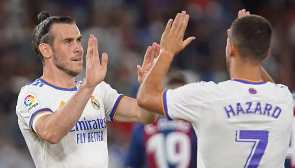 Eden Hazard y Gareth Bale se alistan para la final de la Champions League. (Foto: EFE)