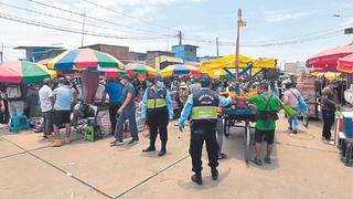 Ambulantes con las horas contadas en Chiclayo