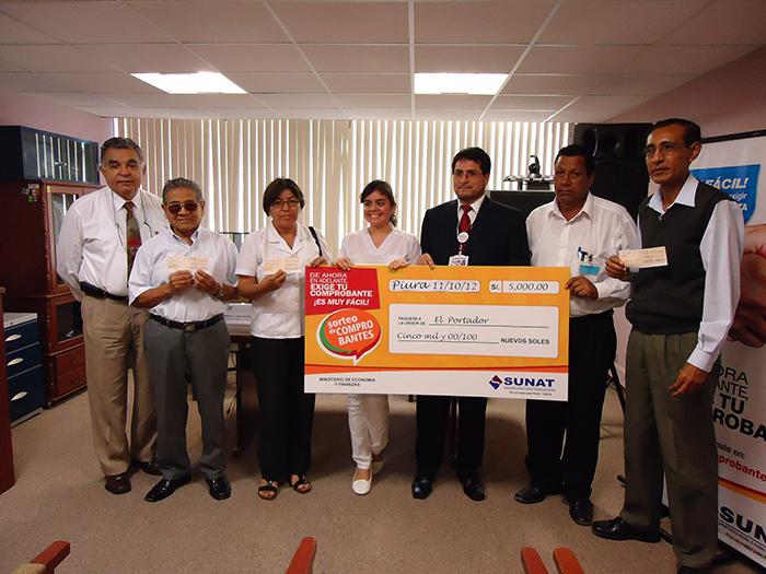 SUNAT: Estos son los ganadores del sorteo nacional de comprobantes de pago