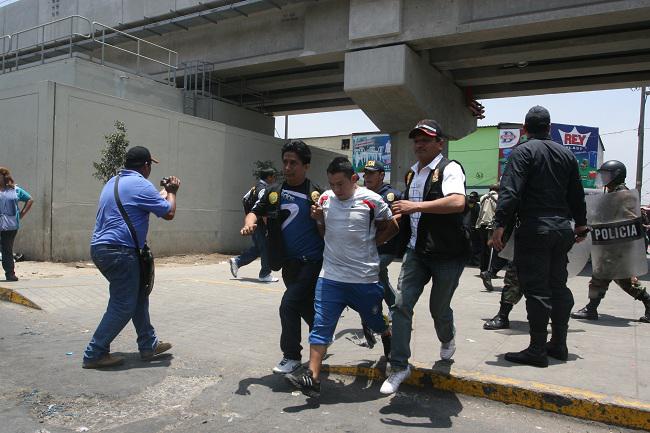 Juzgado abre proceso penal contra detenidos en La Parada