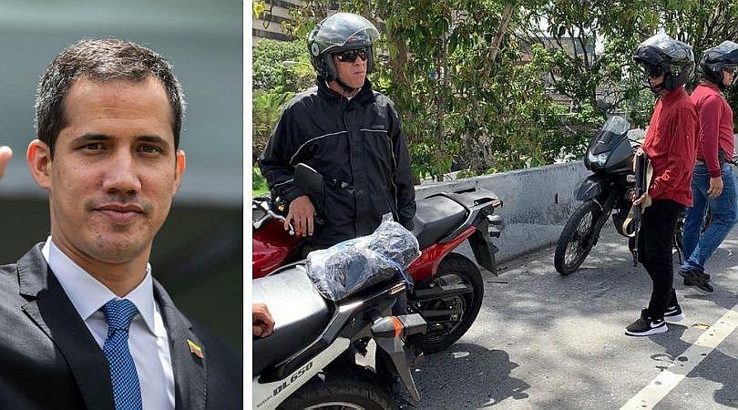 Juan Guaidó impide secuestro de su equipo de seguridad en autopista (VIDEO)