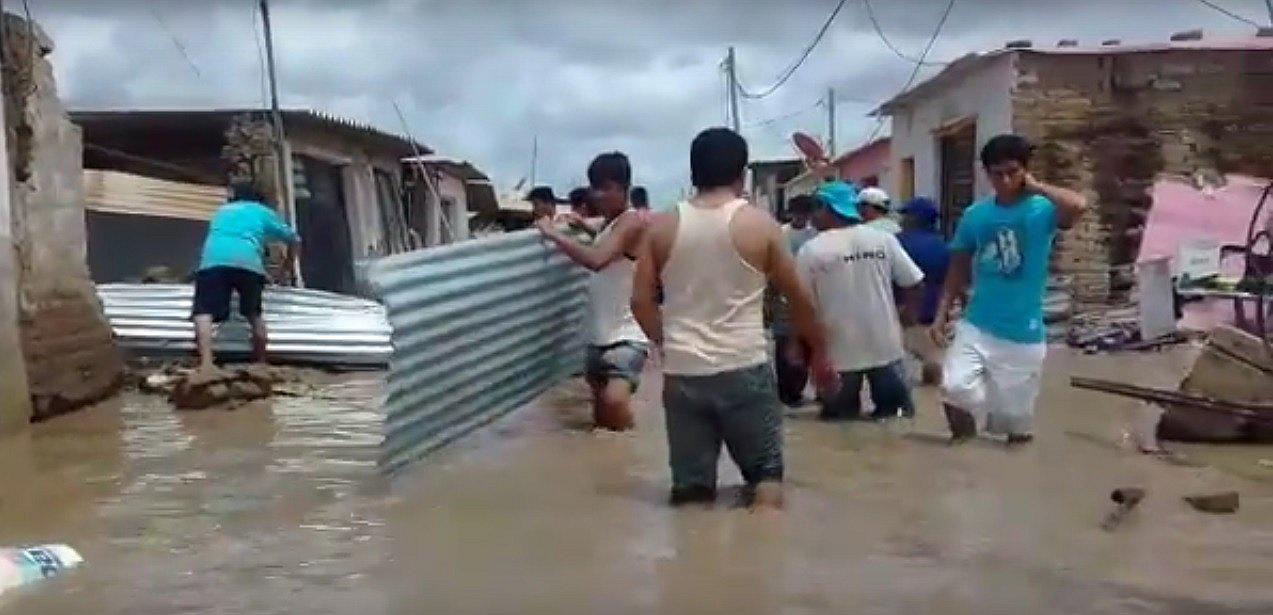 Chiclayo: Damnificados claman por ayuda ante inundaciones (VIDEOS)