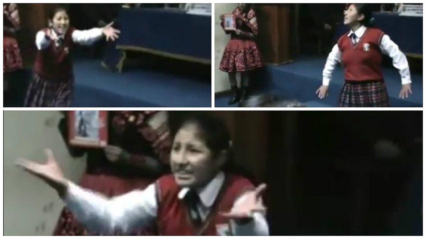 YouTube: Vídeo de escolar declamando poema se vuelve viral (VIDEO)