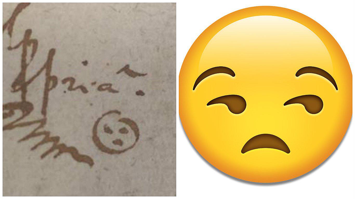 ​Hallan documentos con dibujos ancestrales de los emojis [FOTOS]