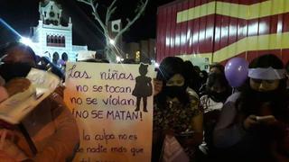 Realizan marcha en contra de las violaciones en Pisco