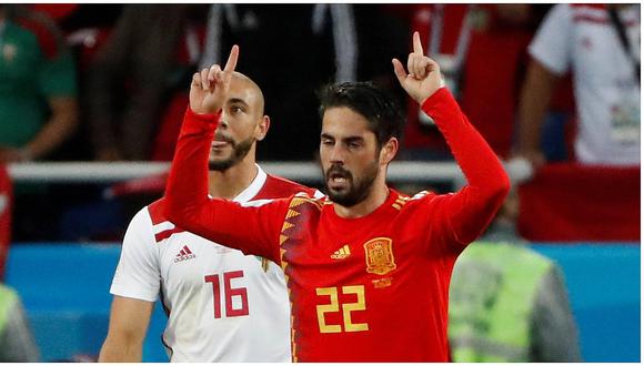 España vs Marruecos: Isco marca el gol del empate para los ibéricos (FOTOS) 