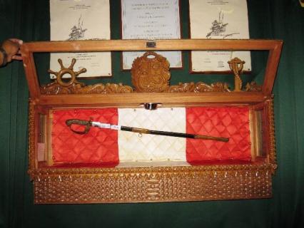 Municipio de Cusco entregará espada de Miguel Grau a la Marina de Guerra 