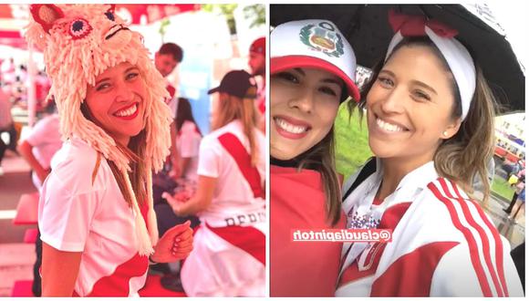 Anna Carina Copello comparte romántica foto en pleno estadio donde se jugó el Perú vs Francia