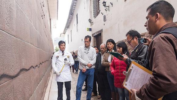 Cusco: Investigan pintas hechas en Koricancha