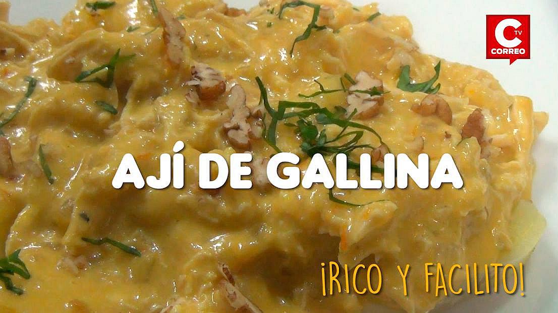 ​Rico y facilito: en unos pasos disfruta de este clásico Ají de Gallina