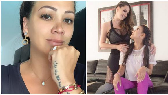 Melissa Klug se pronunció sobre denuncia de Samahara Lobatón contra su pareja por agresión. (Fotos: Instagram)