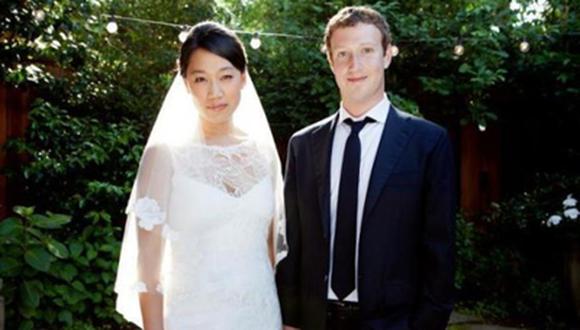 Mark Zuckerberg se casó con su novia Priscilla Chan