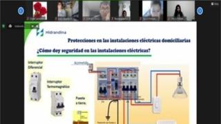 Capacitan a profesores de Trujillo para prevenir riesgos eléctricos en domicilios