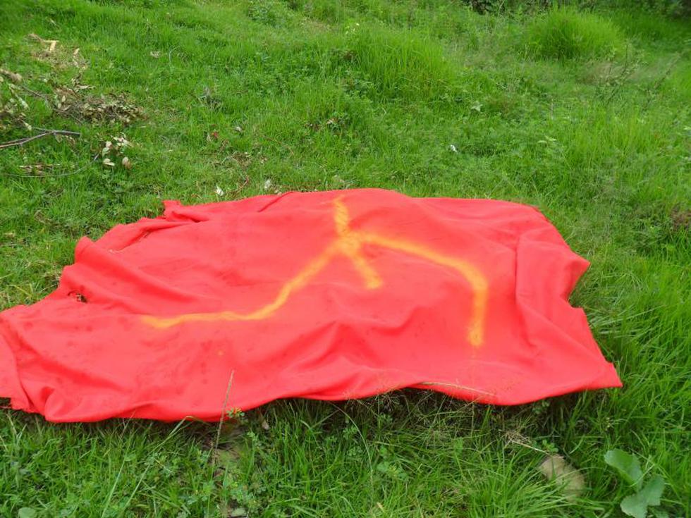 Dejan trapos rojos y hacen pintas de SL 