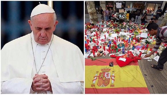 Papa Francisco pide "liberar al mundo" de la "violencia inhumana" del terrorismo