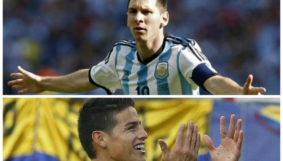 Copa América 2015: ​El duelo entre Messi y James